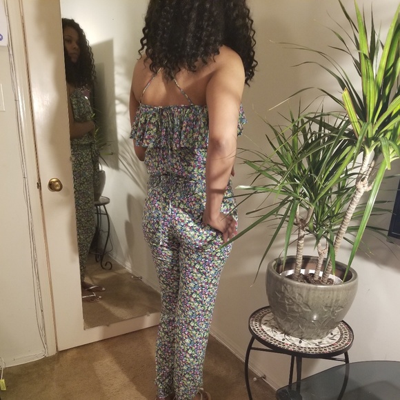 Long Floral Jumpsuit - Size Small - Picture 2 of 8